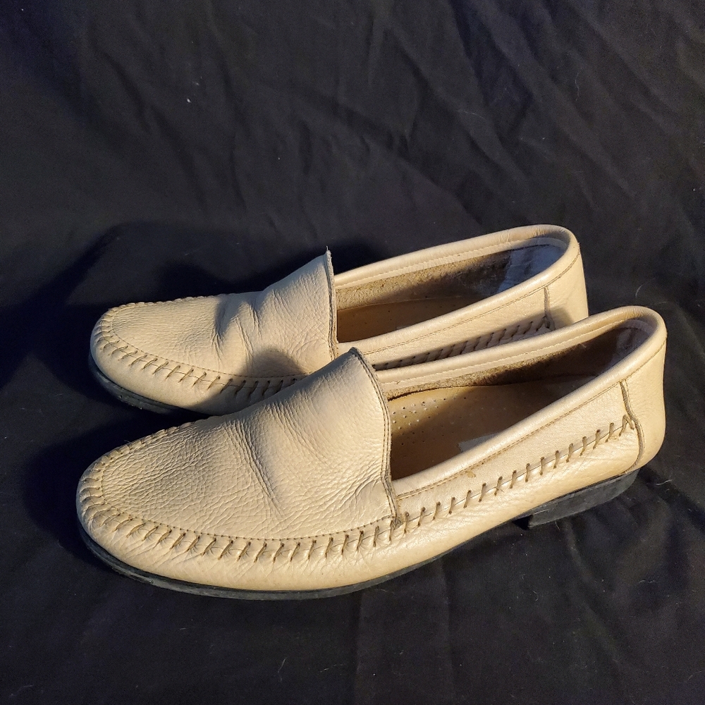 David Taylor Mens 8.5M Leather Loafer "Miami" Slip-On Shoes Made In Brazil